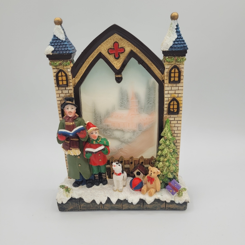 Vintage Christmas Candle Holder